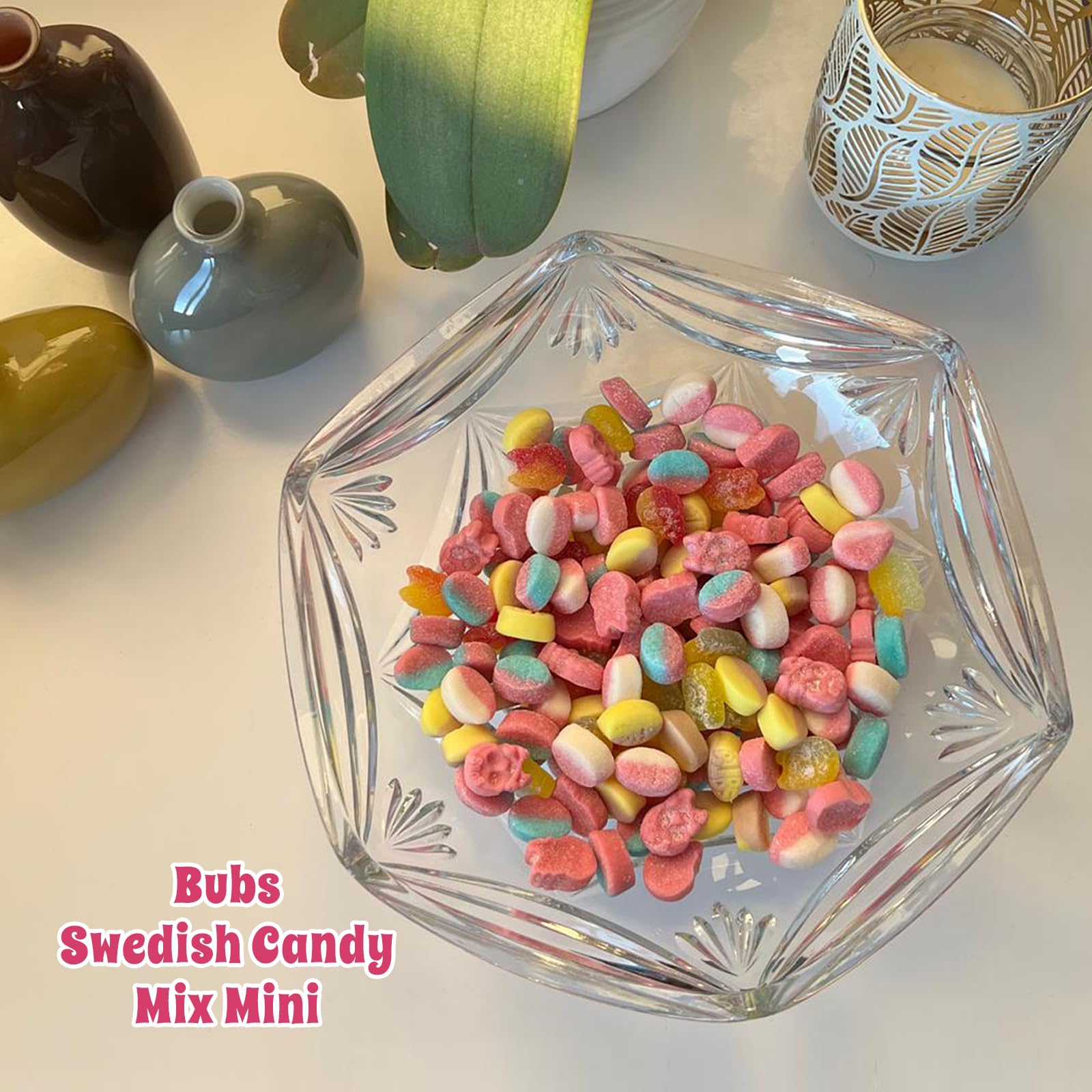 Amazon.com : Bubs Swedish Candy Mix Mini – 1 lb Vegan & Gelatin